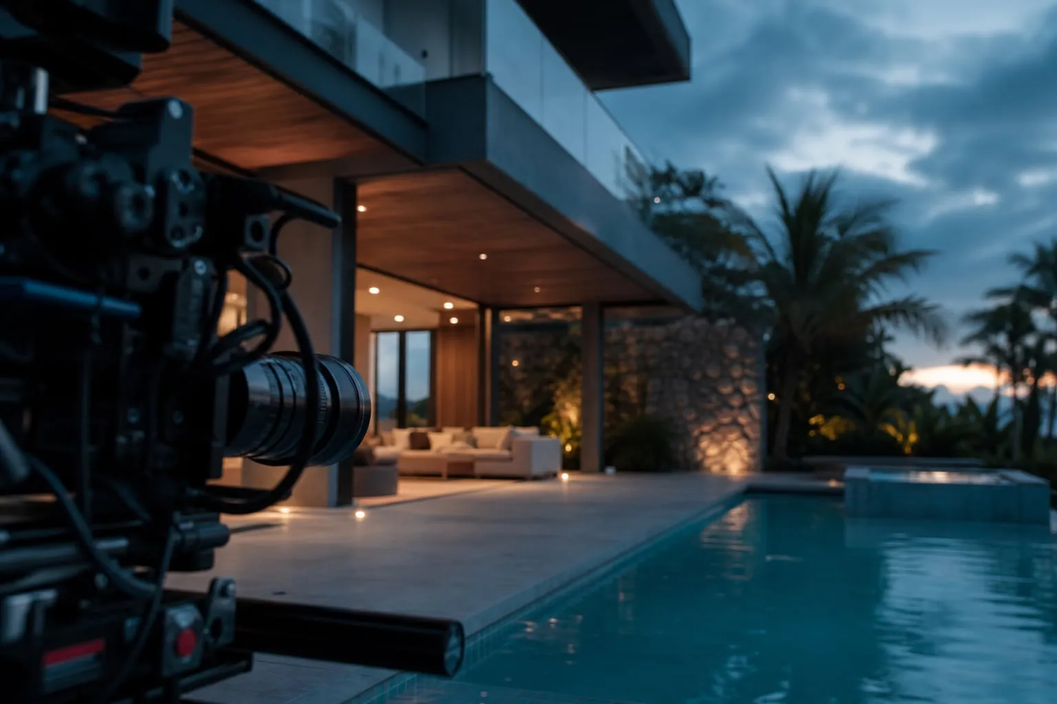 Casa para filmagem com piscina: como definir o preço